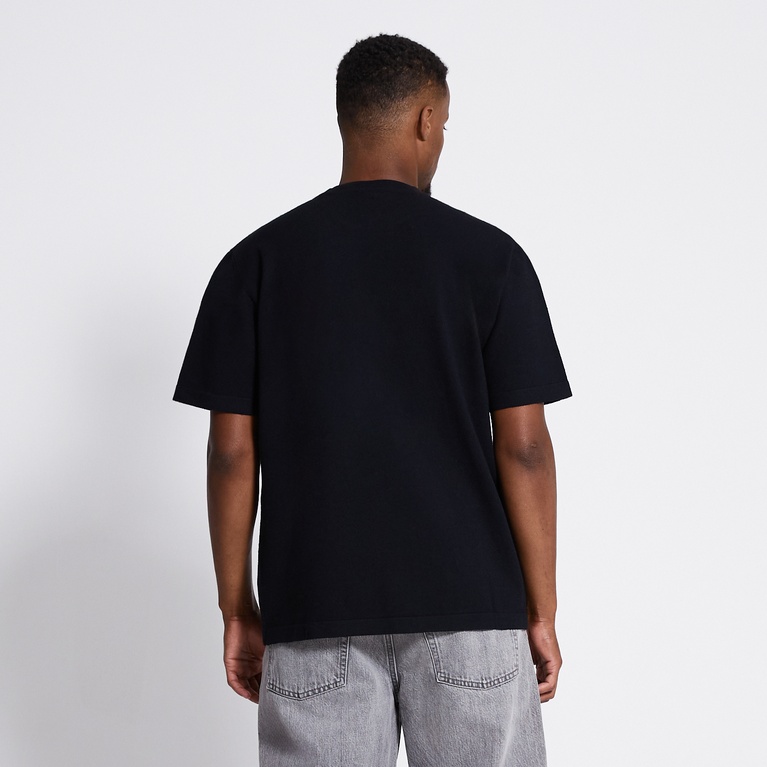 Knit tee "Valter" Black